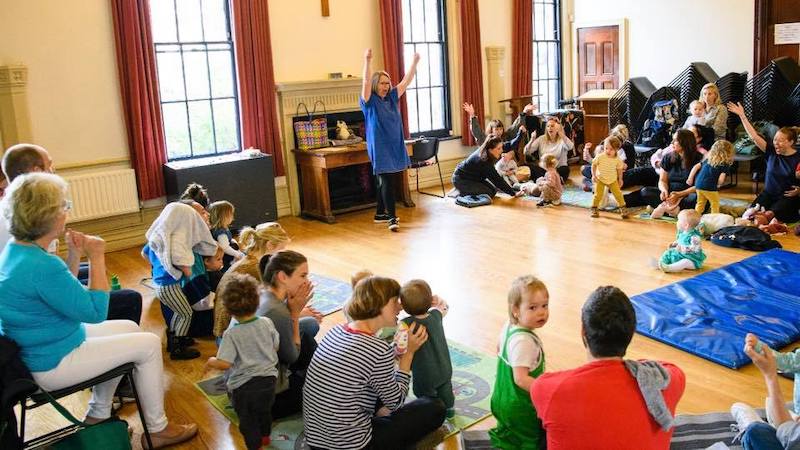 A scene from singsation